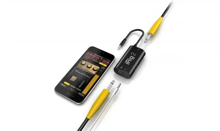 IK Multimedia iRig Guitare pour iPhone, iPod Touch, iPad et Mac