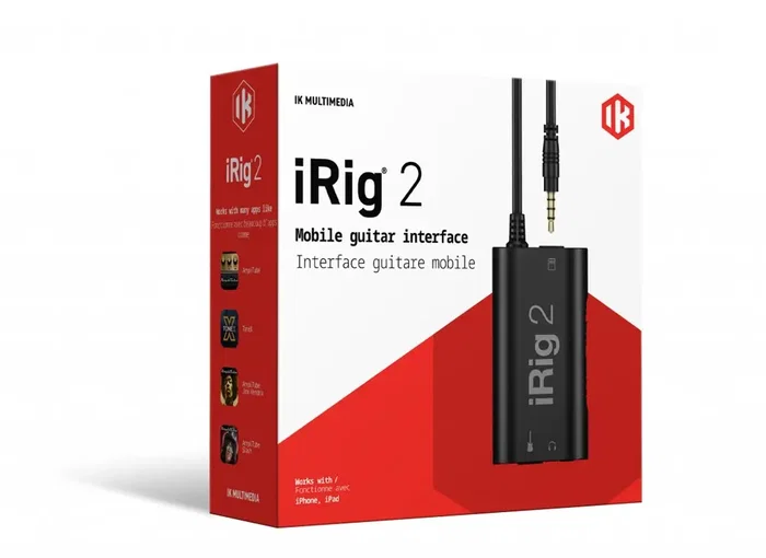 IK Multimedia iRig Guitare pour iPhone, iPod Touch, iPad et Mac