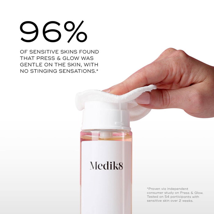 Medik8 Press & Glow Tonique exfoliant quotidien PHA 200 ml