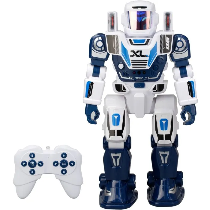 Silverlit YCOO Program a Bot XL Robot programmable RC 2.4 GHz, 48 actions, LED et sons, multidirectionnel, jouet éducatif enfant dès 5 ans