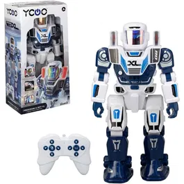Silverlit YCOO Program a Bot XL Robot programmable RC 2.4 GHz, 48 actions, LED et sons, multidirectionnel, jouet éducatif enfant dès 5 ans