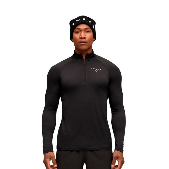 T-shirt à manches longues homme Puma X Hyrox 1/4 Z Noir XL