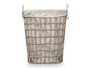 KIPIT Panier Ovale avec Anses Gris