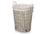 KIPIT Panier Ovale avec Anses Gris