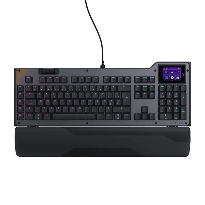 Turtle Beach Command Series KB5 - Clavier de gaming mécanique AZERTY avec rétroéclairage RGB