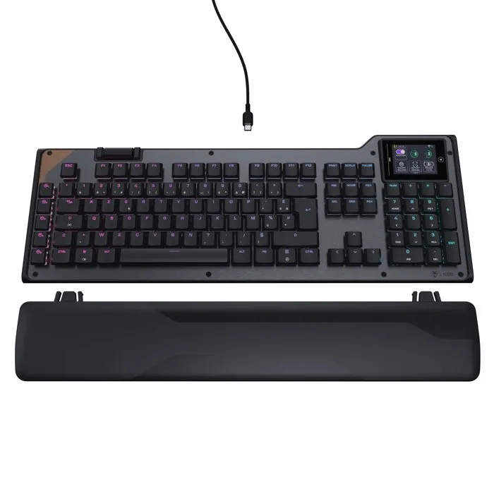 Turtle Beach Command Series KB5 - Clavier de gaming mécanique AZERTY avec rétroéclairage RGB