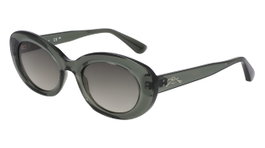 Longchamp LO756S-300 Lunettes de soleil Vert et Gris
