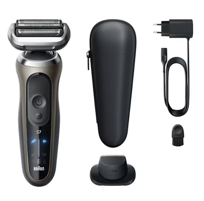 Braun Series 7 72-C1200s Rasoir Électrique Noir, Bronze et Acier Inoxydable Braun Series 7 72-C1200s Rasoir Électrique Noir, Bronze et Acier Inoxydable