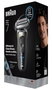 Braun Series 7 72-C1200s Rasoir Électrique Noir, Bronze et Acier Inoxydable