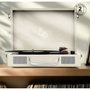 Mixx Audio Revival 55 - Platine vinyle Bluetooth, 3 vitesses, Crème
