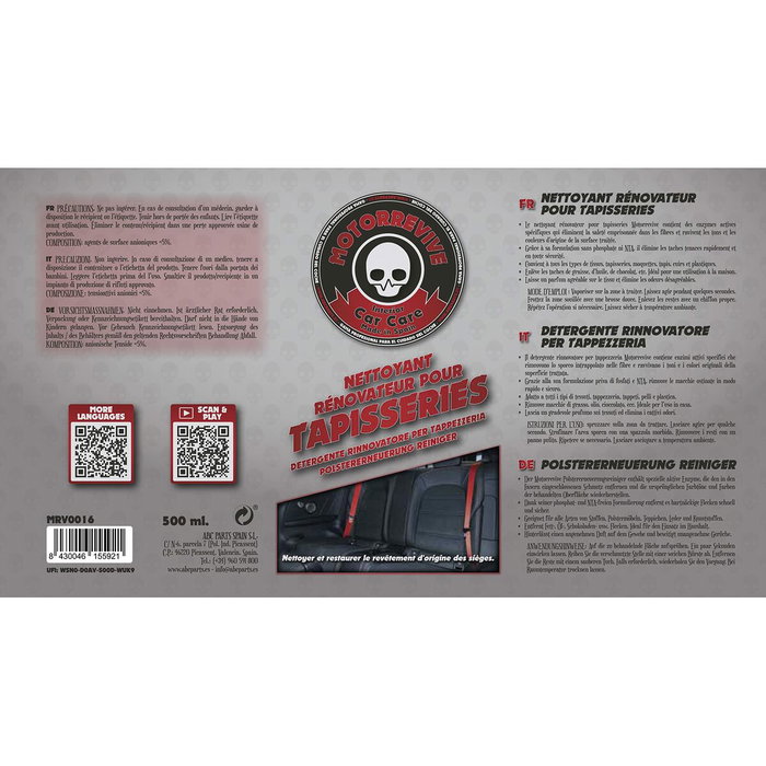 Motorrevive Rénovateur de Tapisseries 500ml Motorrevive Rénovateur de Tapisseries 500ml