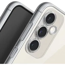 Samsung Coque transparente avec support anneau magnétique pour Galaxy S25 Plus - Protection durable et semi-rigide, découpes précises, compatible avec accessoires magnétiques