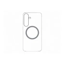 Samsung Coque transparente avec support anneau magnétique pour Galaxy S25 Plus - Protection durable et semi-rigide, découpes précises, compatible avec accessoires magnétiques