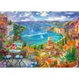 Ravensburger Puzzle Adulte 1000 pièces 12001824 - Vue de Saint-Tropez - Qualité supérieure - Dès 14 ans