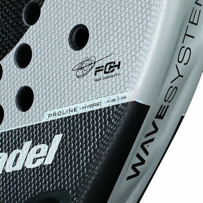 Raquette de Padel Bullpadel Neuron 25 Argenté Graphite