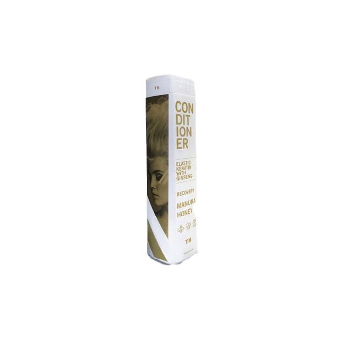Trendy Hair Lait Manuka Honey Recovery 300 mL - Lait après-shampoing hydratant pour cheveux secs et abîmés, méthode Curly, sans sulfates Trendy Hair Lait Manuka Honey Recovery 300 mL - Lait après-shampoing hydratant pour cheveux secs et abîmés, méthode Curly, sans sulfates