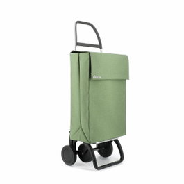 ROLSER Chariot de courses Jean Tweed à carreaux vert