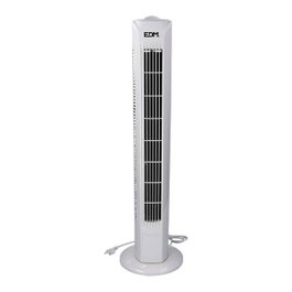 Edm Ventilateur de colonne blanc 45W