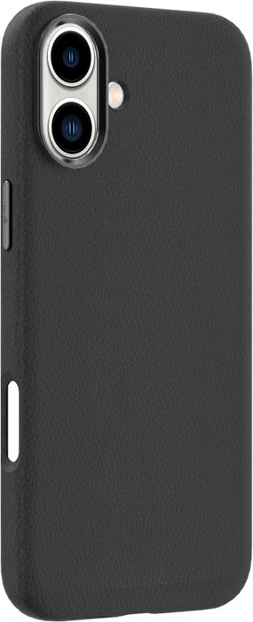 eSTUFF Coque magnétique iPhone 16 INFINITE VENICE - Cuir - Noir eSTUFF Coque magnétique iPhone 16 INFINITE VENICE - Cuir - Noir