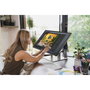 Alogic Clarity Pro Touch 27 UHD 4K Monitor avec Fold Stand, Noir / Argent, 27 pouces, Tactile