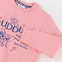 Sweat-shirt à capuche fille Stitch Rose