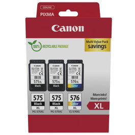 Canon Multipack Haute Capacité PG-575XL/CL-576XL (2x Noir, 1x Couleur)