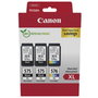 Canon Multipack de cartouches d'encre PG-575XL x2 et CL-576XL