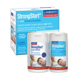 Lamberts Pack StrongStart pour Hommes - 60 comprimés et 60 capsules
