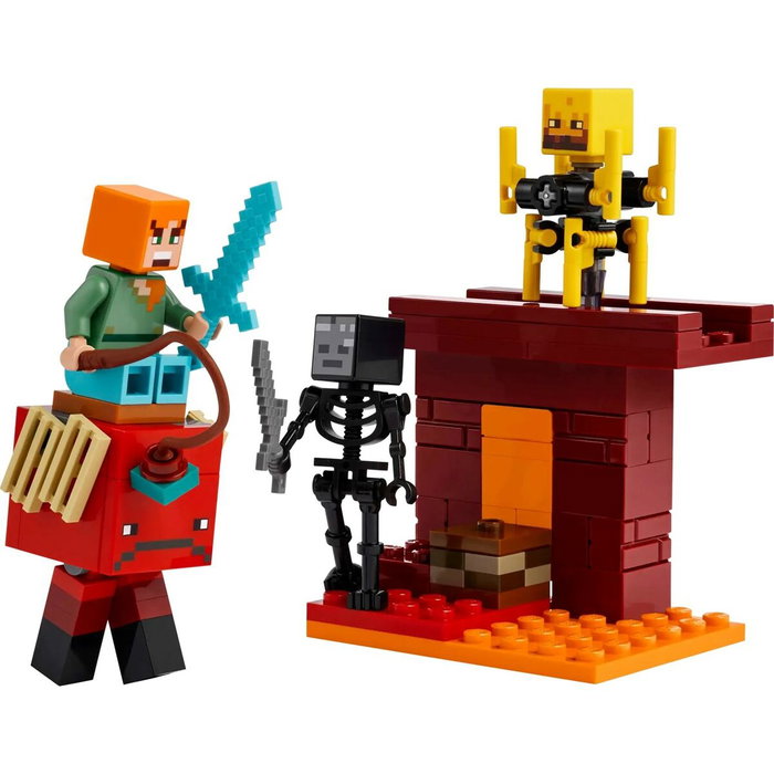 LEGO Minecraft 21266 La bataille de la lave du Nether LEGO Minecraft 21266 La bataille de la lave du Nether