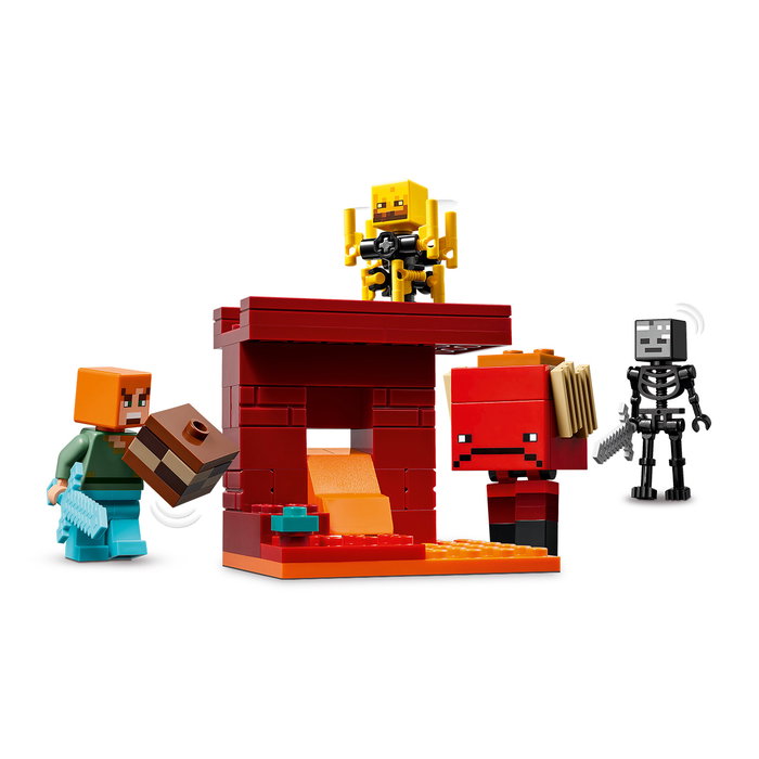 LEGO Minecraft 21266 La bataille de la lave du Nether LEGO Minecraft 21266 La bataille de la lave du Nether