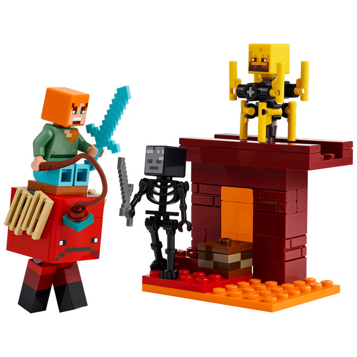 LEGO Minecraft 21266 La bataille de la lave du Nether LEGO Minecraft 21266 La bataille de la lave du Nether