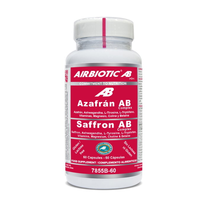 Airbiotic Azafrán AB Complex 60 capsules Airbiotic Azafrán AB Complex 60 capsules