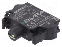 SIEMENS Élément d'éclairage LED vert 22mm SIRIUS ACT