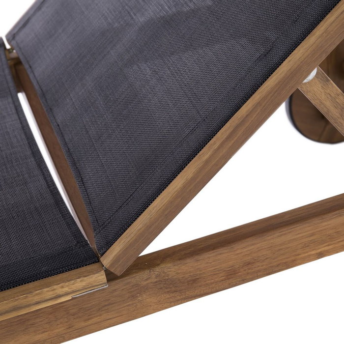 Nina Chaise longue Nina Nina Noir 200 x 65 x 85 cm