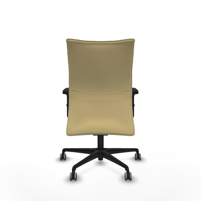 Piqueras Y Crespo Chaise de bureau Albacete confidente, Similpiel, Crème, Mécanisme Sincro, Accoudoirs 2D Piqueras Y Crespo Chaise de bureau Albacete confidente, Similpiel, Crème, Mécanisme Sincro, Accoudoirs 2D