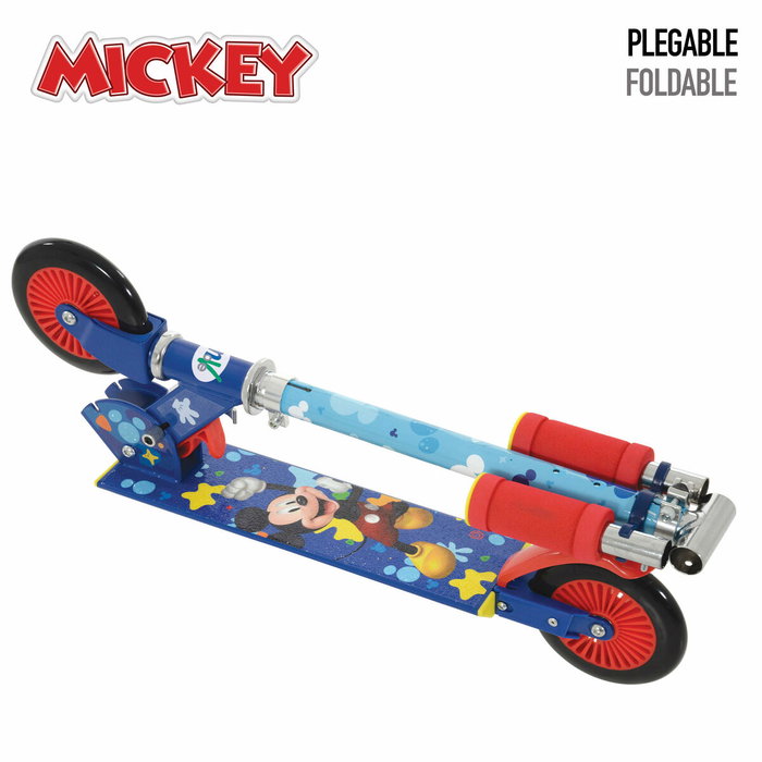 Scooter Mickey Mouse 65 x 82 x 30 cm Bleu Scooter Mickey Mouse 65 x 82 x 30 cm Bleu