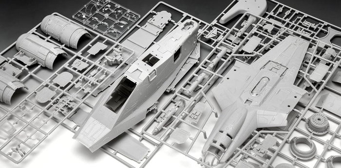 Star Wars The Mandalorian and Grogu Revell maquette 1/72 Razor Crest 34 cm Star Wars The Mandalorian and Grogu Revell maquette 1/72 Razor Crest 34 cm