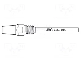 JBC TOOLS Pointe pour fer à dessouder 5,2x3mm