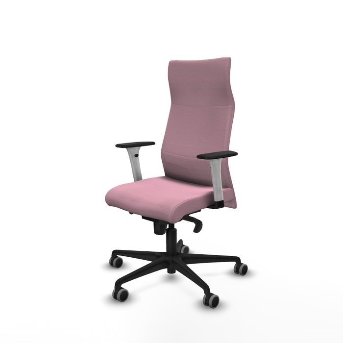Piqueras Y Crespo Fauteuil de bureau Albacete, Mécanisme Synchro, Rose