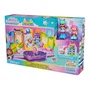 Spin Master - Gabby et la Maison Magique - Playset Roller Disco - Coffret avec Figurines Gabby et Marty, 8 Accessoires et Autocollants