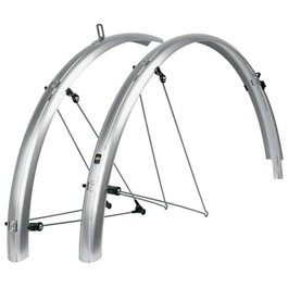 SKS Jeu de garde-boue Bluemels 28 45 mm Argent
