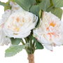 BigBuy Home Fleurs décoratives Blanc Vert Roses 20 x 23 x 41 cm