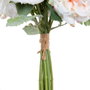BigBuy Home Fleurs décoratives Blanc Vert Roses 20 x 23 x 41 cm