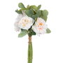 BigBuy Home Fleurs décoratives Blanc Vert Roses 20 x 23 x 41 cm