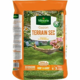 Vilmorin Semences de gazon rustique pour terrain sec - 10 kg
