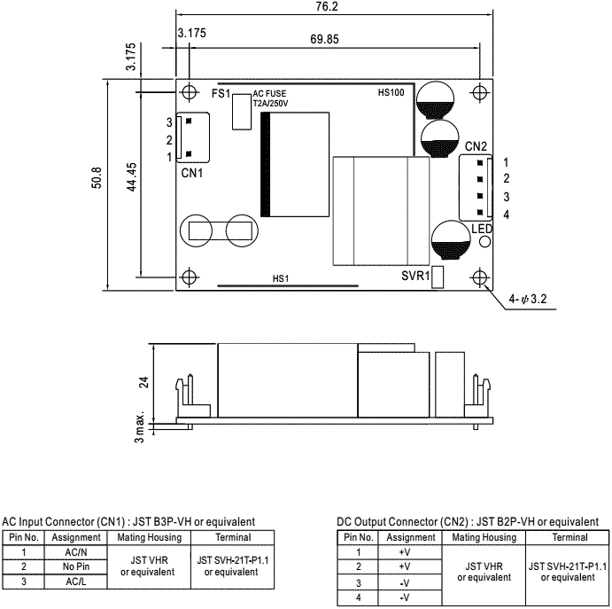 MEAN WELL RPS-65-12 65W 12V DC