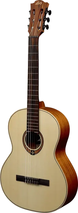 LAG Guitare classique Occitania 88 4/4 - Table épicéa Engelmann massif, finition naturelle, nylon