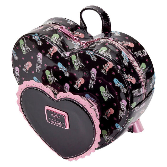 Loungefly Mochila Corazon Lucy Tattoo Valfre, Sac à dos 26,2 x 24,2 x 8,7 cm