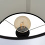 BigBuy Home Lampe de bureau Blanc Noir Doré