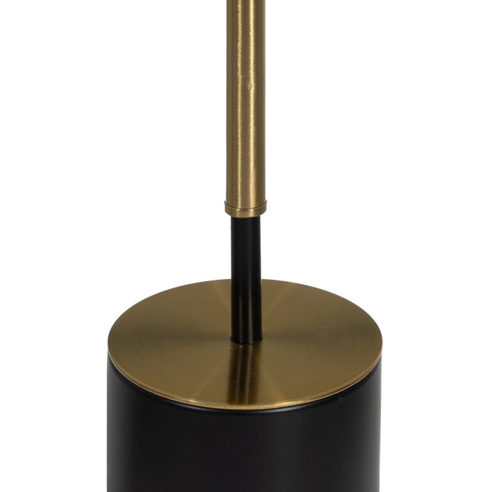 BigBuy Home Lampe de bureau Blanc Noir Doré BigBuy Home Lampe de bureau Blanc Noir Doré